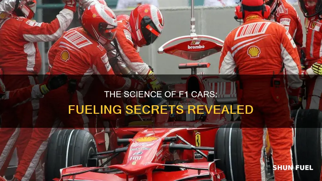 how are formula 1 cars fueled
