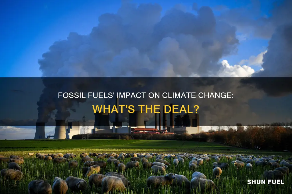 how are fossil fuels affeting climate change