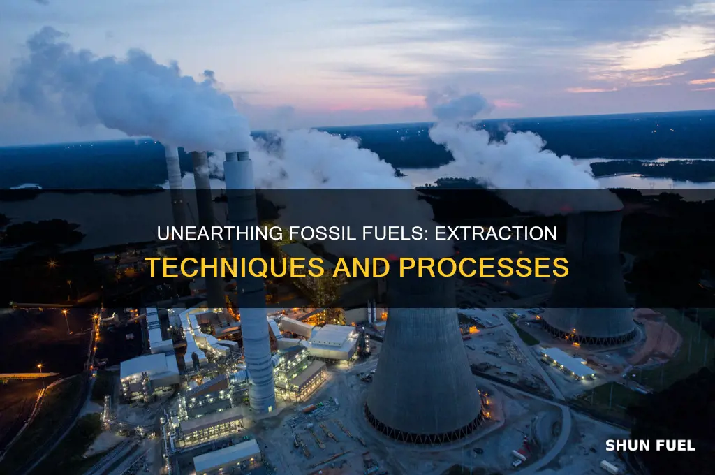 how are fossil fuels extracted from the earth