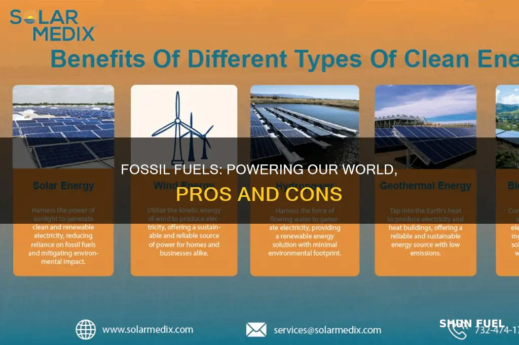 how are fossil fuels good
