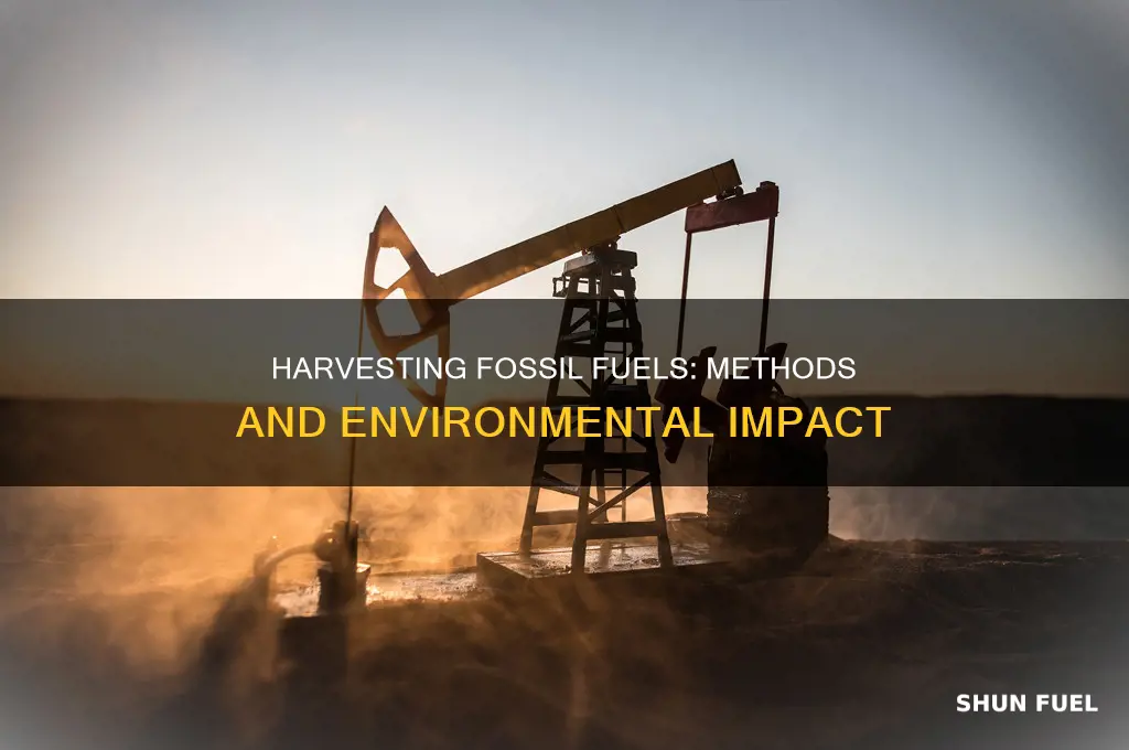 how are fossil fuels harvested
