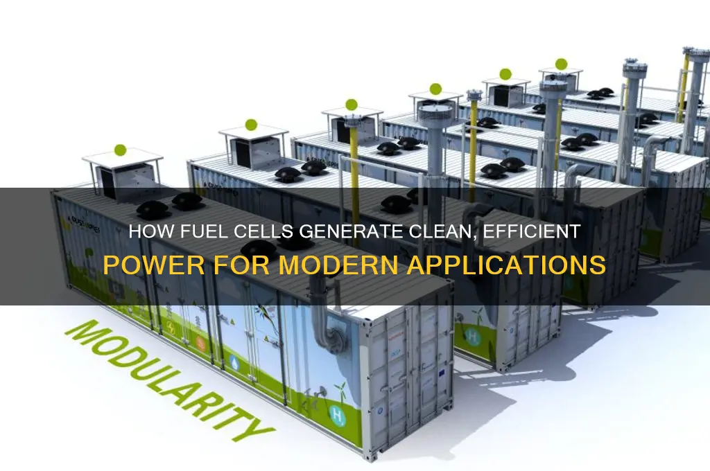 how are fuel cells used to generate power