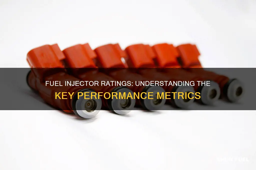 how are fuel injectors rated