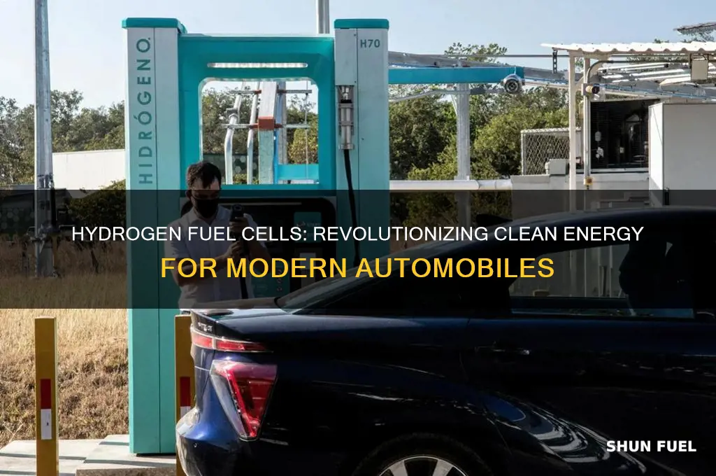 how are hydrogen fuel cells used to power automobiles