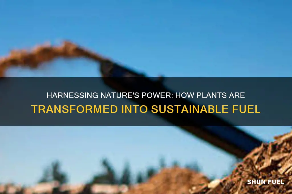 how are plants used for fuel