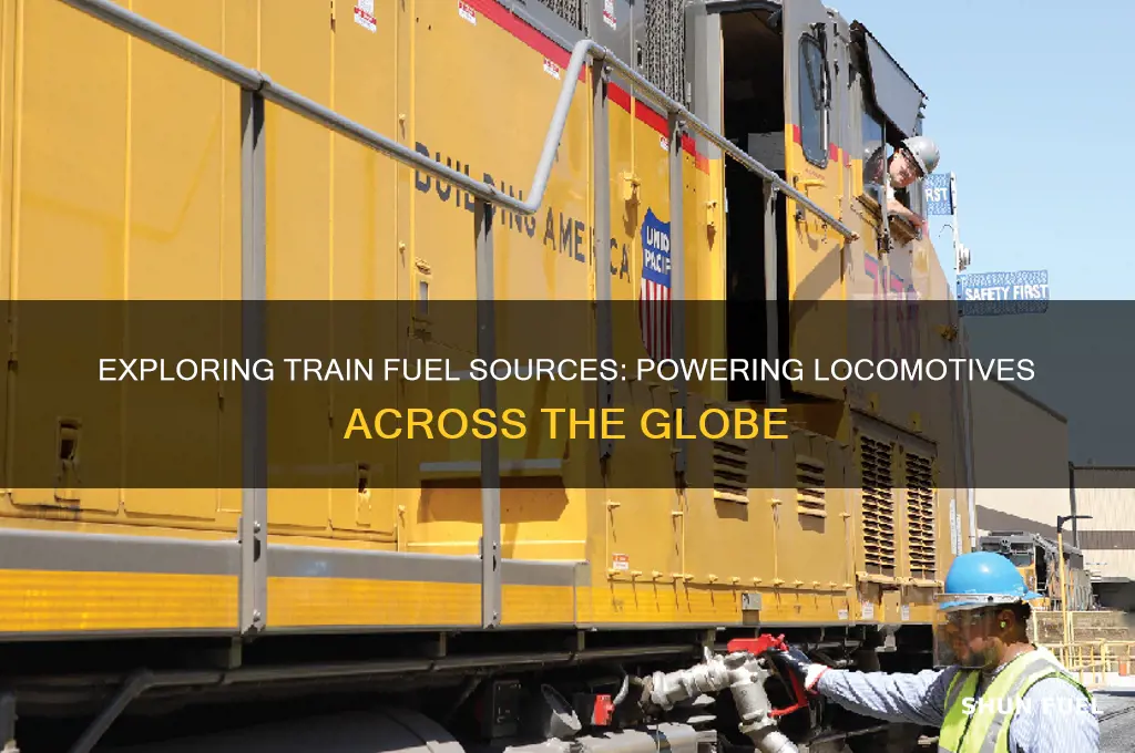 how are trains fueled