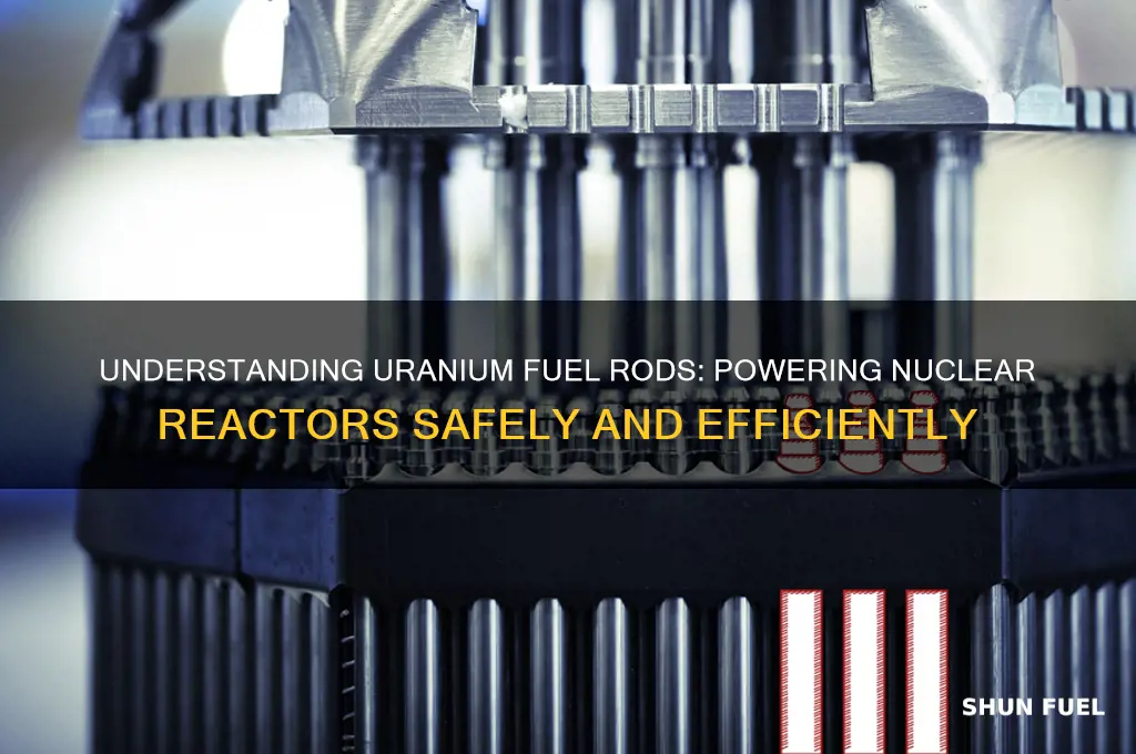how are uranium fuel rods used