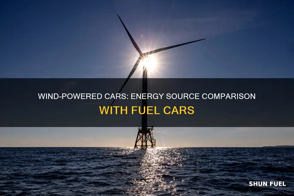 how are wind powered cars like fuel cars