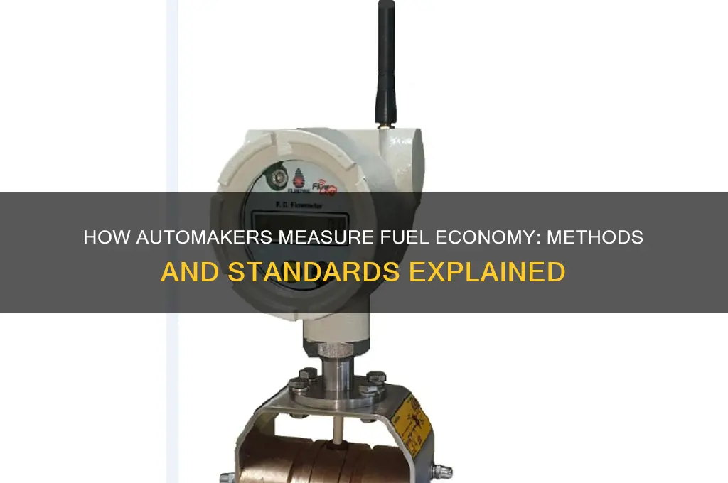 how automaker measure fuel economy