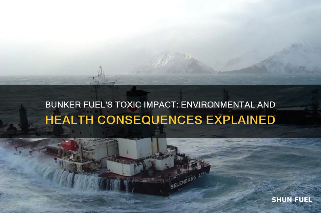 how bad is bunker fuel