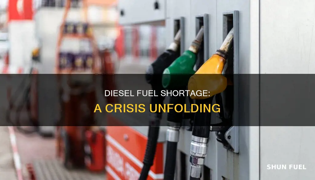 how bad is the diesel fuel shortage