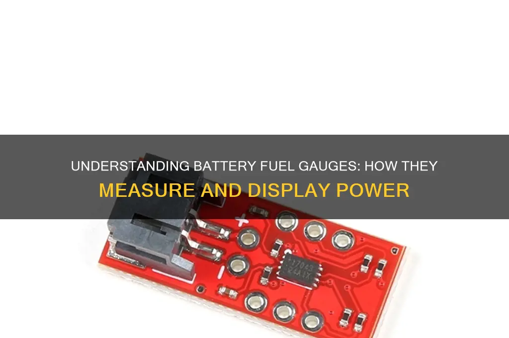 how battery fuel gauge works