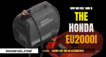 Honda EU2000i: Large Fuel Tank Capacity for Long-Lasting Power