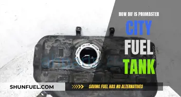 Promaster City Fuel Tank: Size and Efficiency