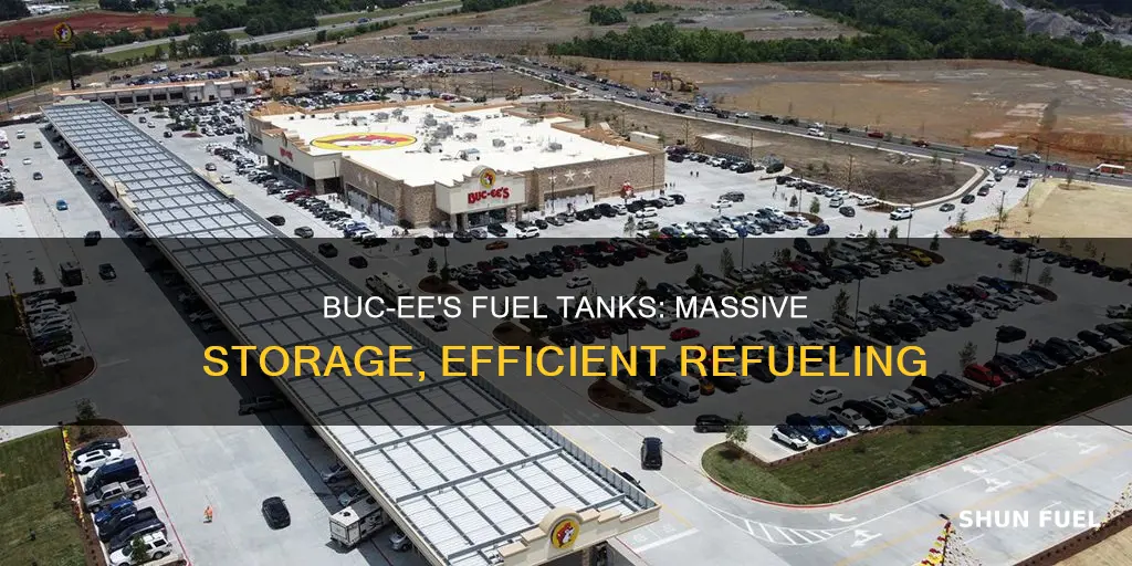 how big are buc ee