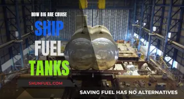 Cruise Ship Fuel Tanks: Massive Storage Capacity Revealed