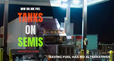 Fuel Tank Capacity of Semis: How Large Are They?