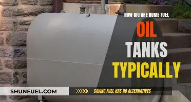 Standard Home Fuel Oil Tanks: Size and Capacity