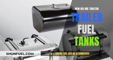 Tractor-Trailer Fuel Tanks: How Large Are They?