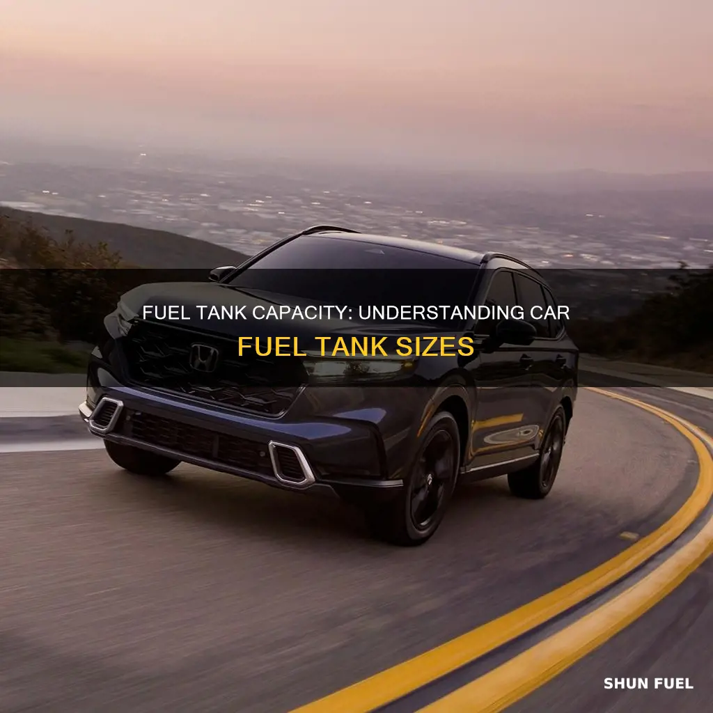 how big is a car fuel tank