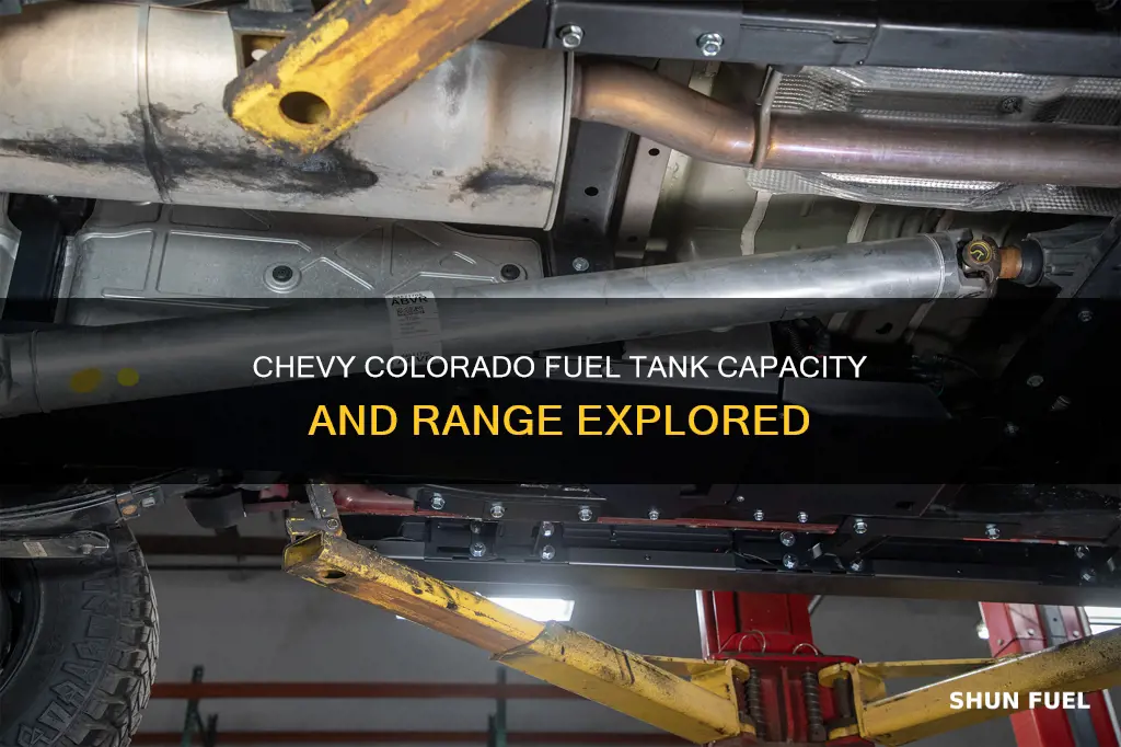 how big is a chevy colorado fuel tank