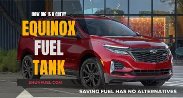 Chevy Equinox Fuel Tank: Size and Capacity Explored