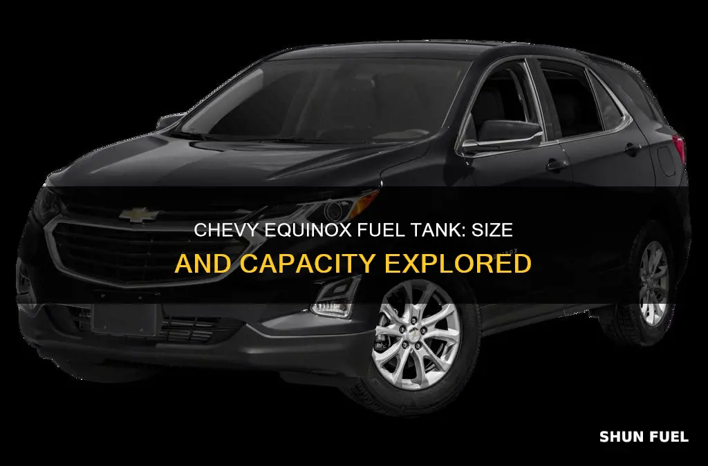 how big is a chevy equinox fuel tank