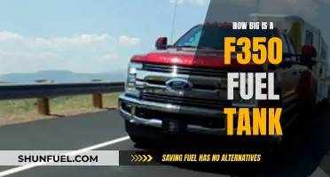 Ford F-350 Fuel Tank Capacity: How Big Is It?