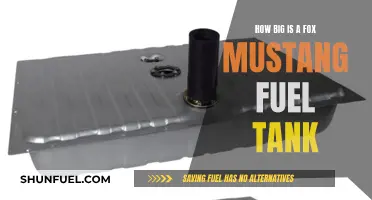 Fox Mustang Fuel Tank Capacity: All You Need to Know
