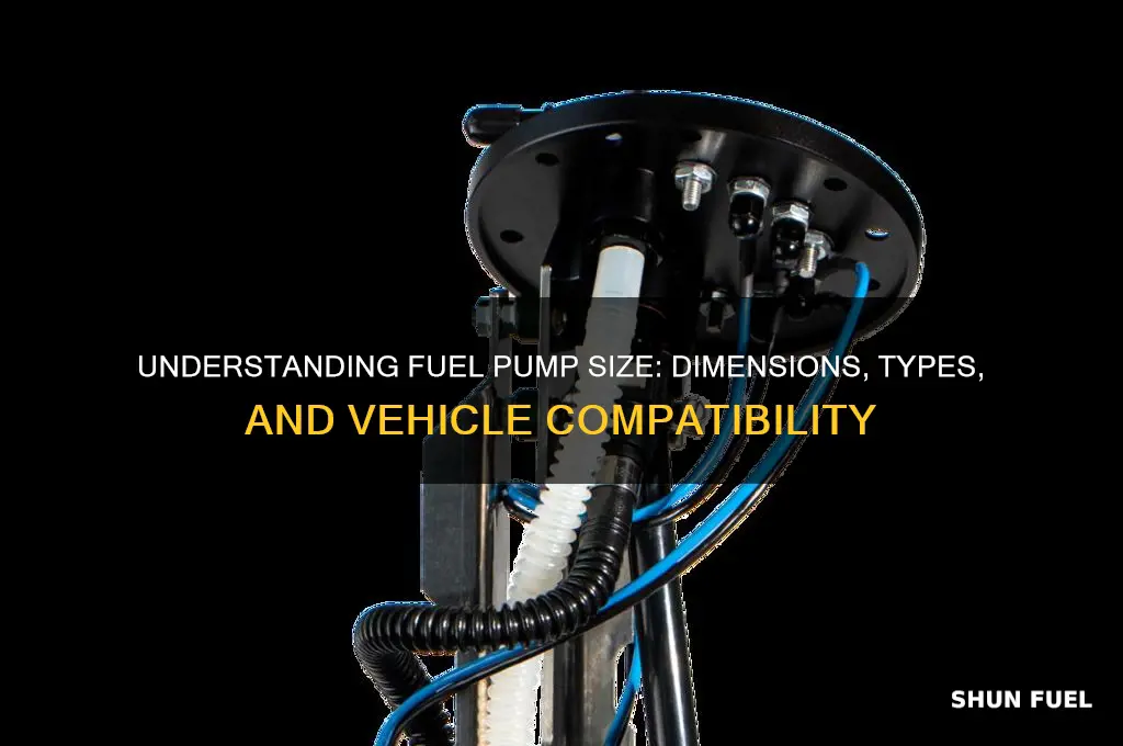 how big is a fuel pump
