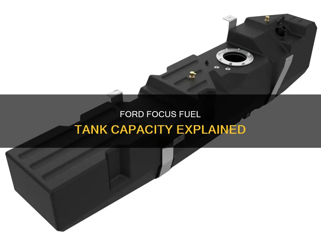 how big is a fuel tank on ford focus