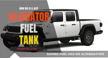 Gladiator Fuel Tank Capacity: How Big Is It?