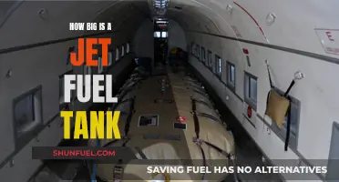 Jet Fuel Tank Capacities: How Large Are They?