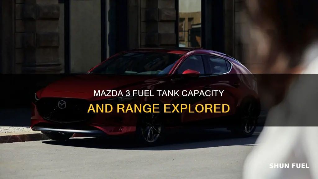 how big is a mazda 3 fuel tank