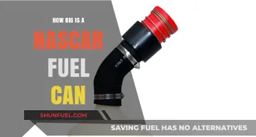 Exploring the Size of a NASCAR Fuel Can: Facts and Figures