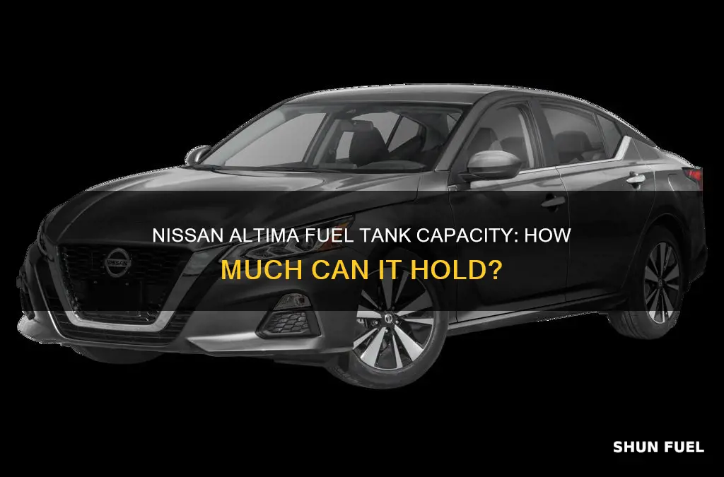 how big is a nissan altima fuel tank