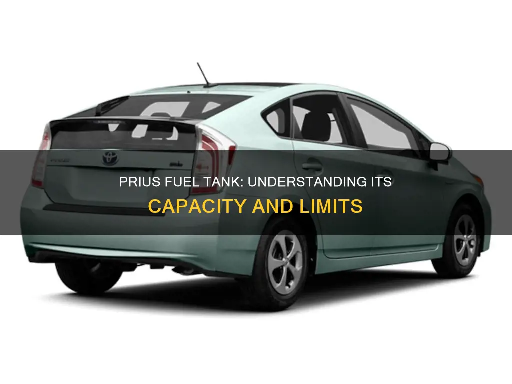 how big is a prius fuel tank