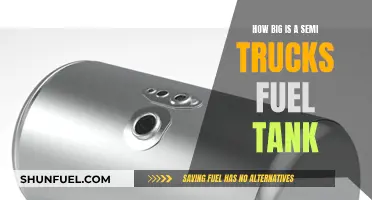 Semi Truck Fuel Tanks: How Large Are They?