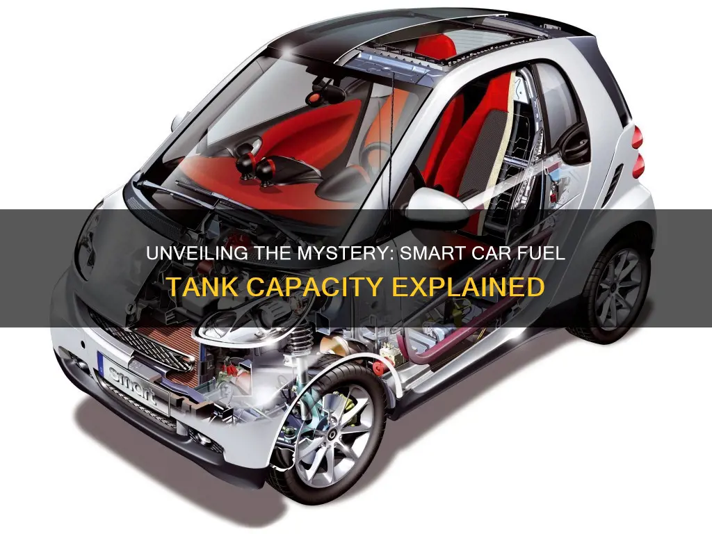 how big is a smart car fuel tank