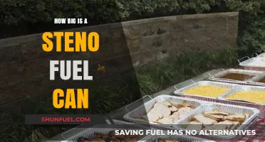 Understanding the Size of a Steno Fuel Can: A Comprehensive Guide