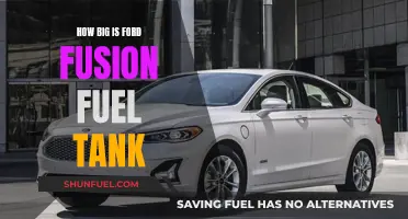 Ford Fusion Fuel Tank: Size and Capacity Explored