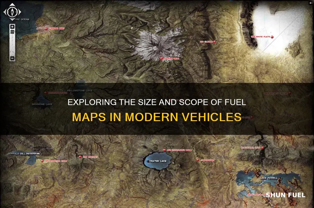 how big is fuel map