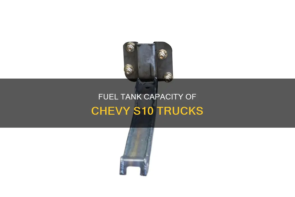 how big is fuel tank 2000 chevy s10