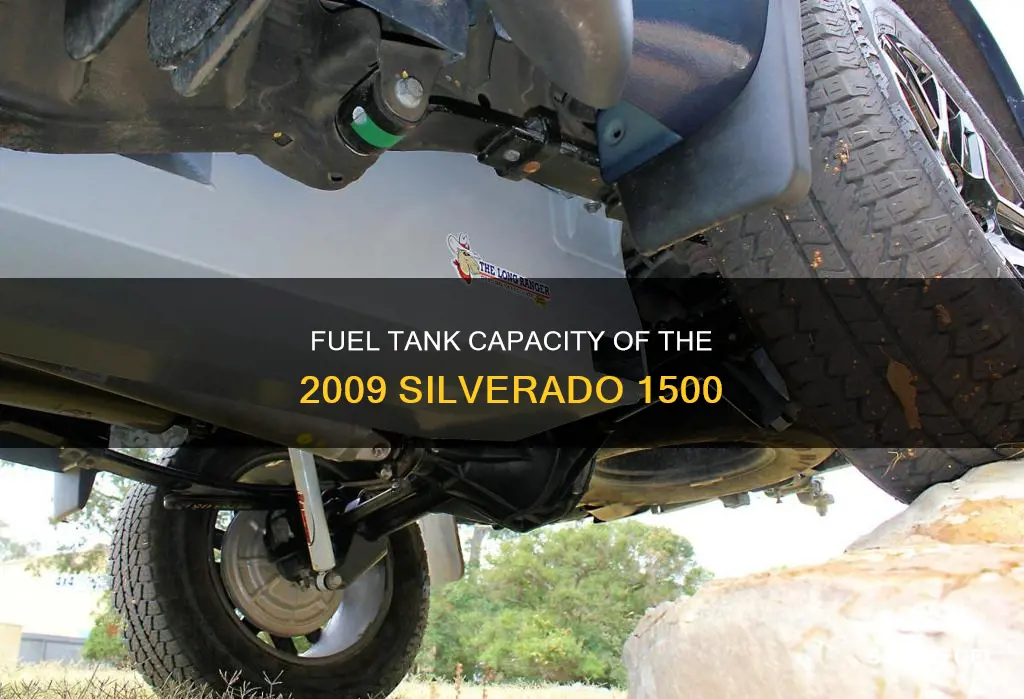 how big is fuel tank on 2009 silverado 1500