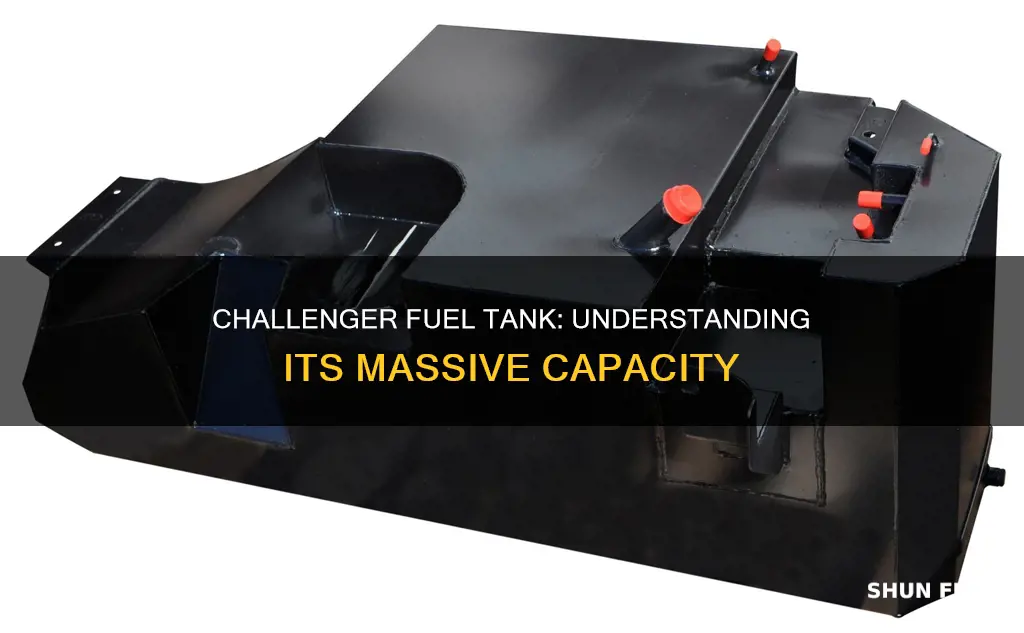 how big is the challenger fuel tank