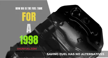 Fuel Tank Capacity of a 1998 Model: How Big?