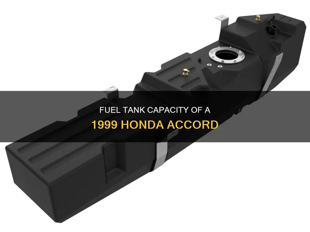 how big is the fuel tank in a 99 accord