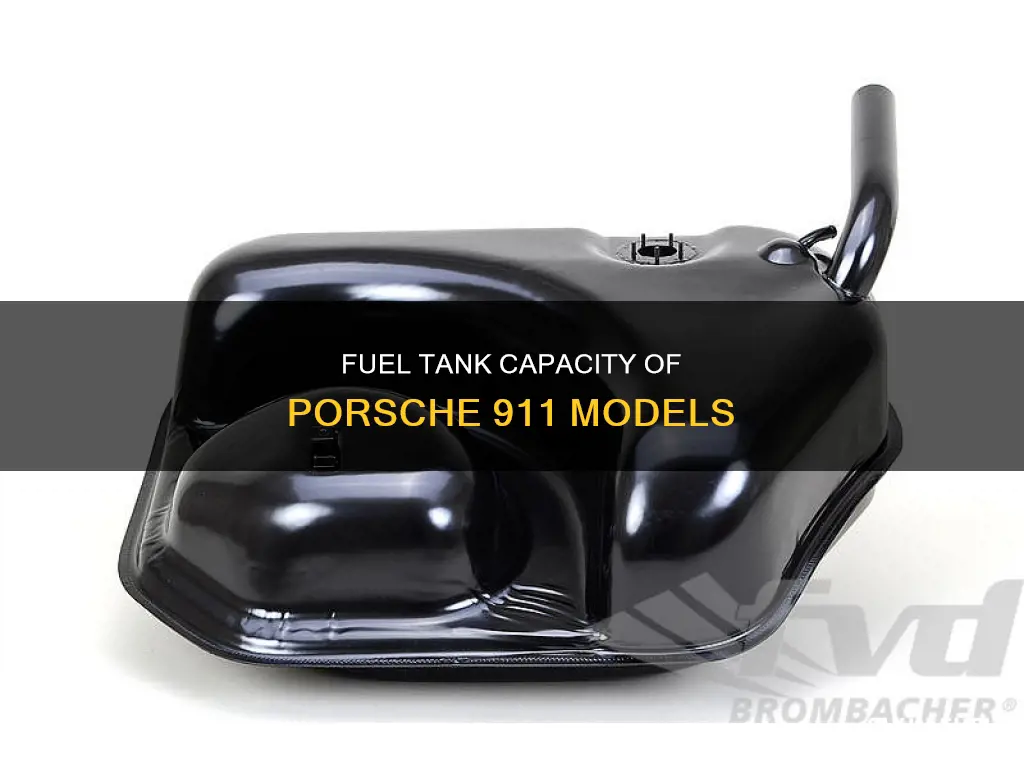 how big is the fuel tank in a porsche 911