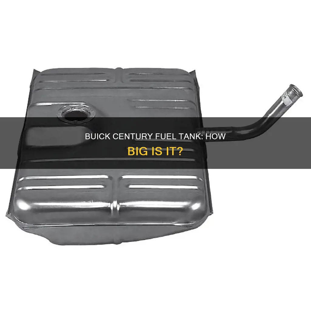 how big is the fuel tank on 2002 buick century