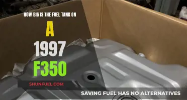 Fuel Tank Capacity of a 1997 F350 Truck